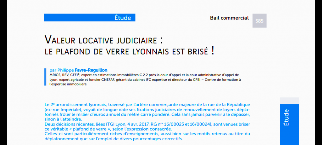 Découvrez la dernière étude de notre cabinet : AJDI, Dalloz 09/2017