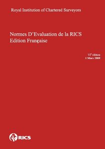 RED BOOK RICS FRENCH IFC EXPERTISE