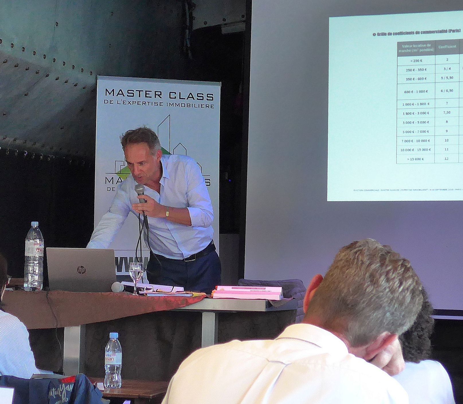 Notre Cabinet intervenait lors de la 1ère Master class de l’expertise immobilière, Paris les 9 & 10 sept. 2019
