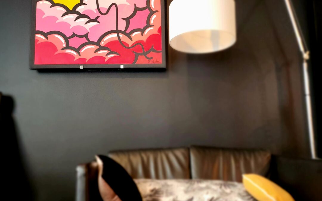 NOTRE CABINET ACCUEILLE UNE TOILE DES ARTISTES LYONNAIS BIRDY KIDS