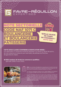 Page Presentation Notes sectorielles_Boulangerie - cabinet favre reguillon expertises