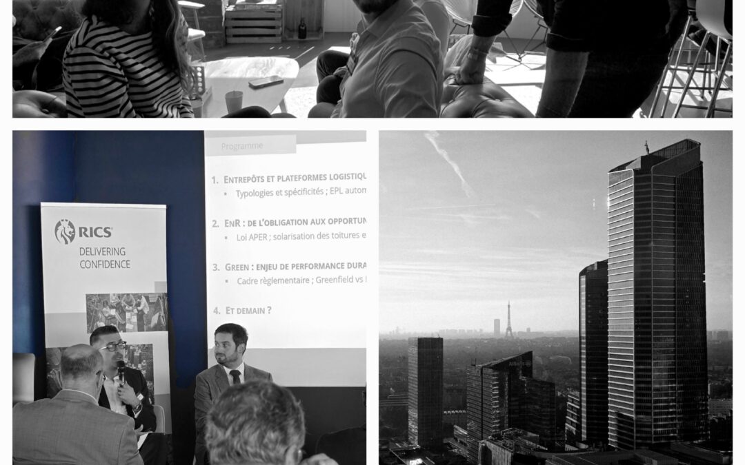Les experts du Cabinet FAVRE-REGUILLON EXPERTISES au grand complet aux Universités d’été de la RICS Paris