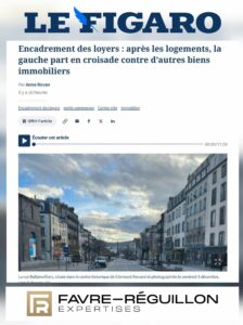INTERVIEW LE FIGARO EXPERT PHILIPPE FAVRE REGUILLON ENCADREMENT DES LOYERS BIS