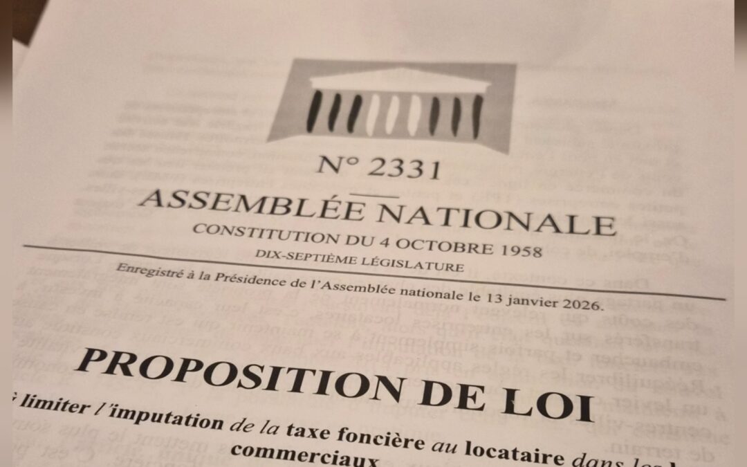 TAXE FONCIERE : NOUVELLE PROPOSITION DE LOI n°2331